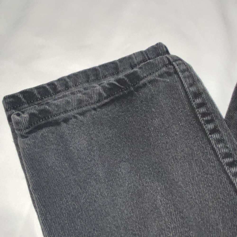 Wrangler Jeans KIDS Boys 11 Slim Black Straight Leg Western Denim 2000s - Picture 6 of 8